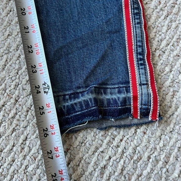 Revice Denim Ruby Tuesday Red Racing Stripe Jeans - Picture 11 of 14